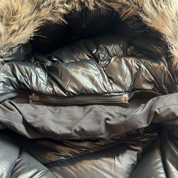 The North Face Gotham jacket black 600 Down Waterproof Insulated hood Jacket L - Picture 15 of 16